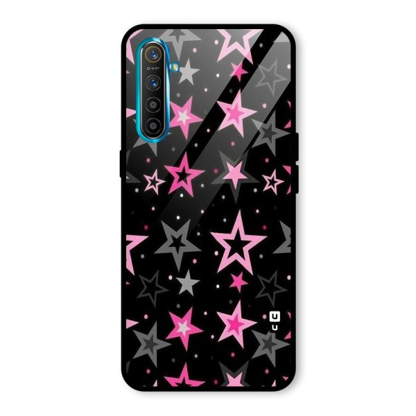 Star Outline Glass Back Case for Realme XT