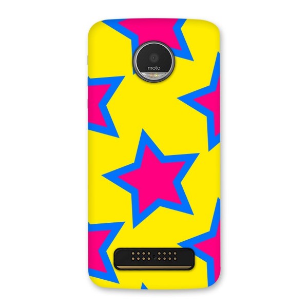 Star Pattern Back Case for Moto Z Play