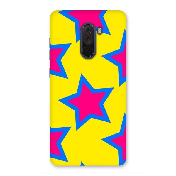 Star Pattern Back Case for Poco F1