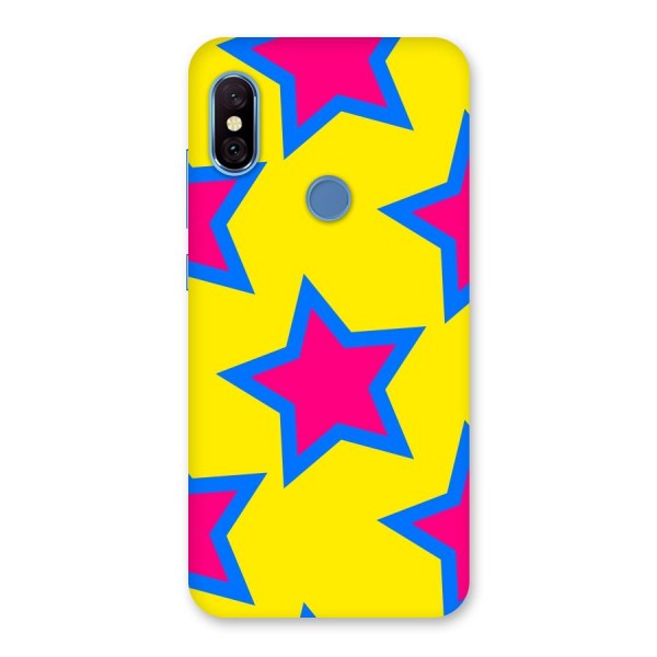 Star Pattern Back Case for Redmi Note 6 Pro