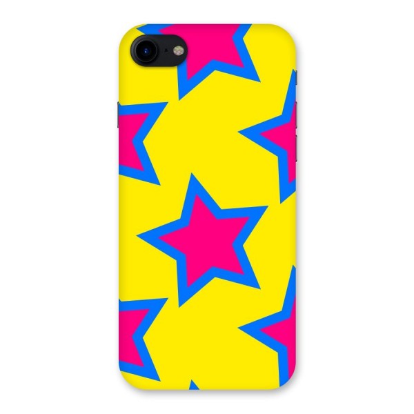 Star Pattern Back Case for iPhone SE 2020