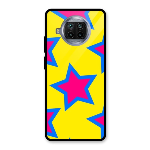 Star Pattern Glass Back Case for Mi 10i