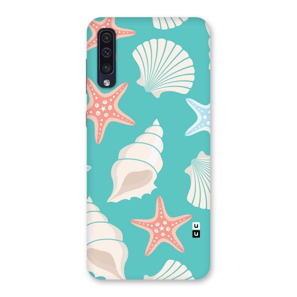 Starfish Sea Shell Back Case for Galaxy A50s