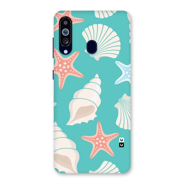 Starfish Sea Shell Back Case for Galaxy A60