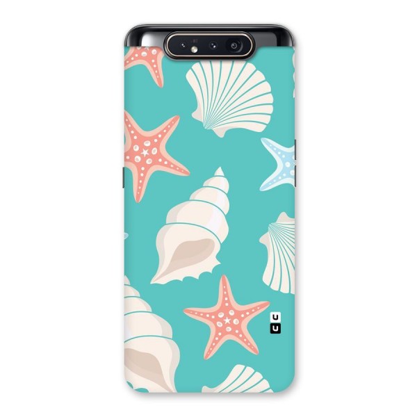 Starfish Sea Shell Back Case for Galaxy A80