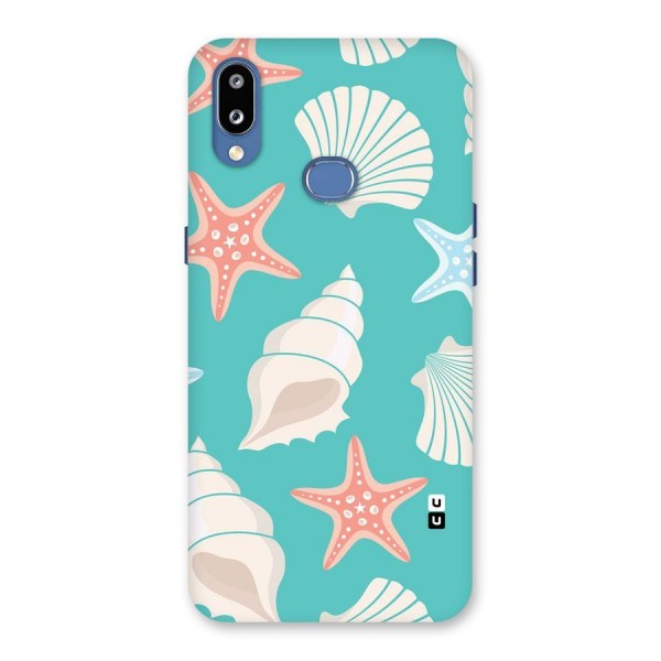 Starfish Sea Shell Back Case for Galaxy M01s