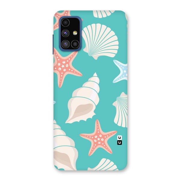 Starfish Sea Shell Back Case for Galaxy M51