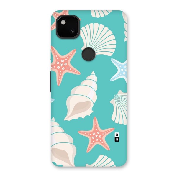 Starfish Sea Shell Back Case for Google Pixel 4a