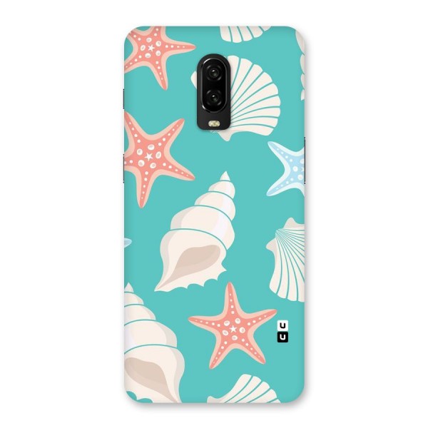 Starfish Sea Shell Back Case for OnePlus 6T