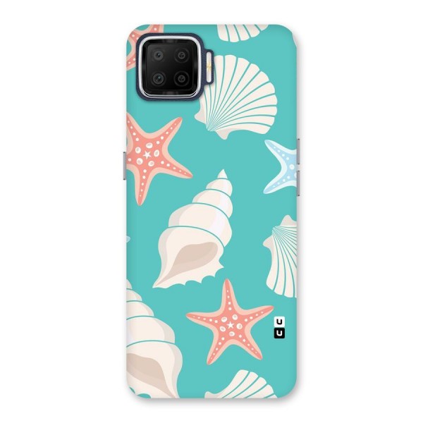 Starfish Sea Shell Back Case for Oppo F17