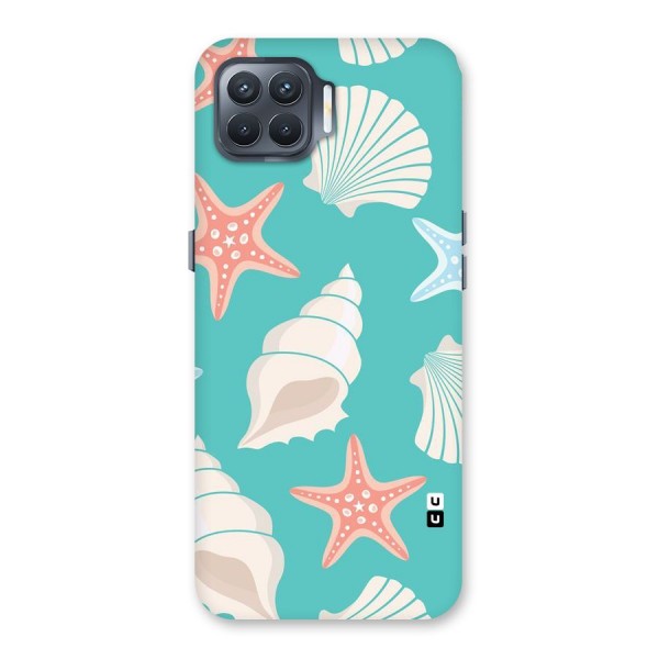 Starfish Sea Shell Back Case for Oppo F17 Pro