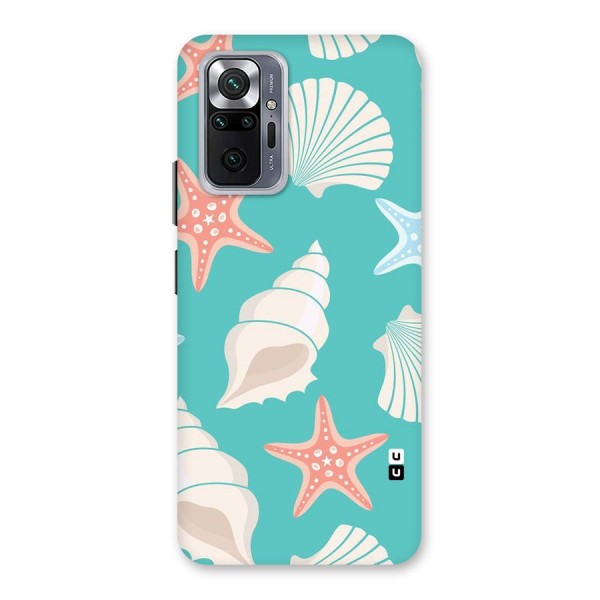 Starfish Sea Shell Back Case for Redmi Note 10 Pro