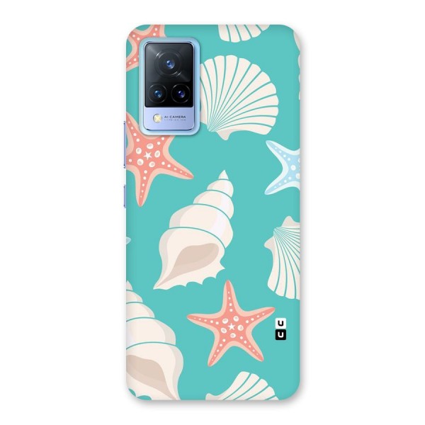 Starfish Sea Shell Back Case for Vivo V21 5G