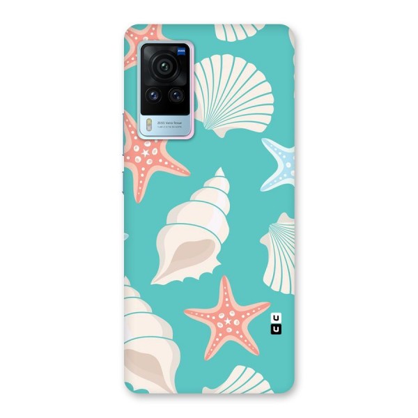 Starfish Sea Shell Back Case for Vivo X60 Pro