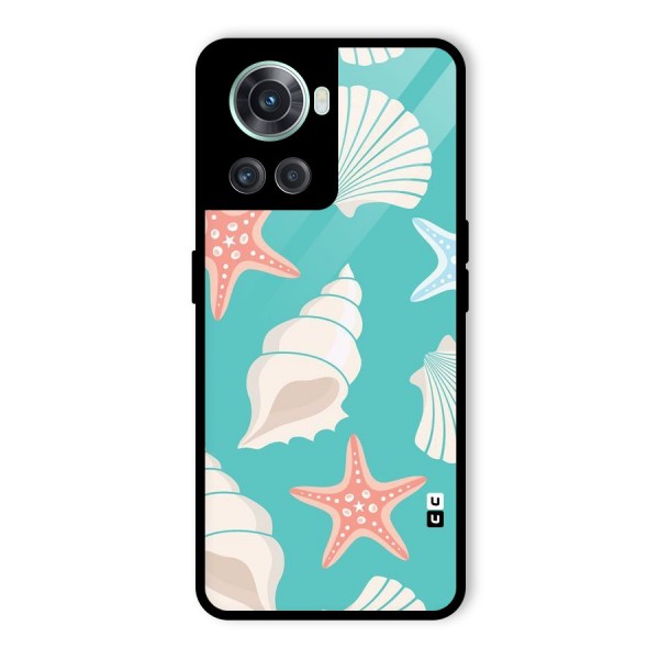 Starfish Sea Shell Glass Back Case for OnePlus 10R