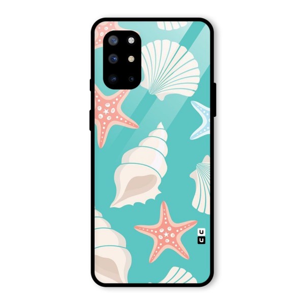 Starfish Sea Shell Glass Back Case for OnePlus 8T