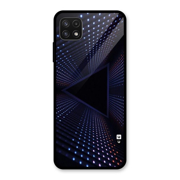 Stars Abstract Glass Back Case for Galaxy A22 5G