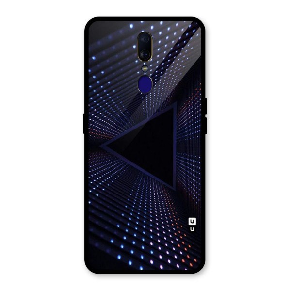 Stars Abstract Glass Back Case for Oppo F11