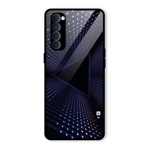 Stars Abstract Glass Back Case for Oppo Reno4 Pro