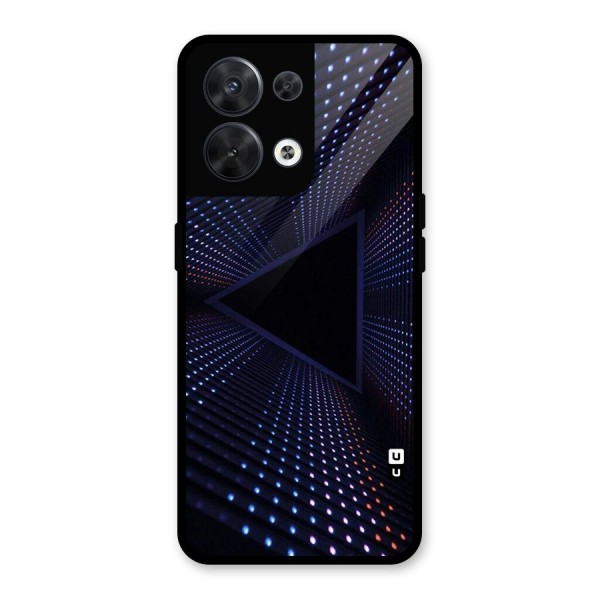 Stars Abstract Glass Back Case for Oppo Reno8 5G