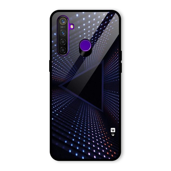 Stars Abstract Glass Back Case for Realme 5 Pro