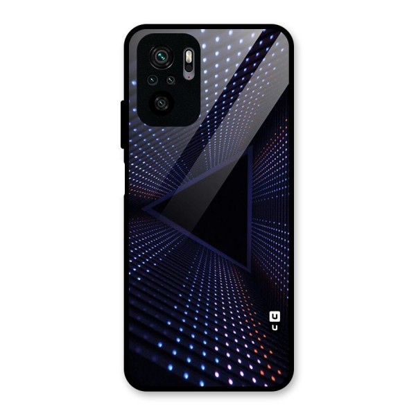 Stars Abstract Glass Back Case for Redmi Note 10