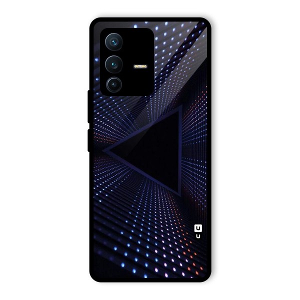 Stars Abstract Glass Back Case for Vivo V23 Pro