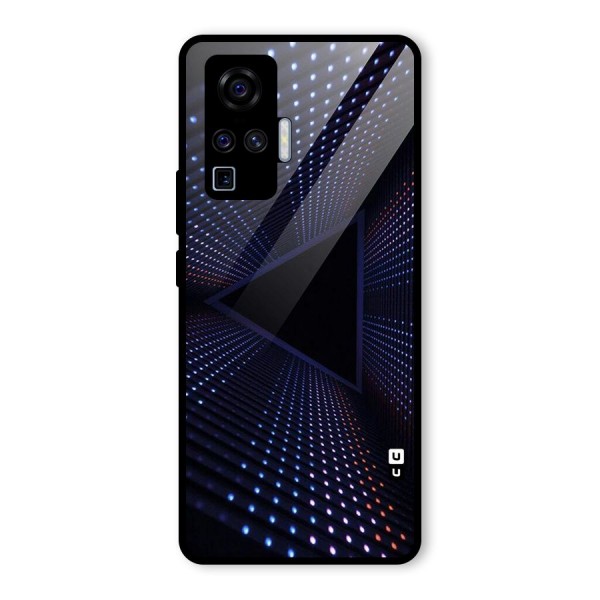 Stars Abstract Glass Back Case for Vivo X50 Pro