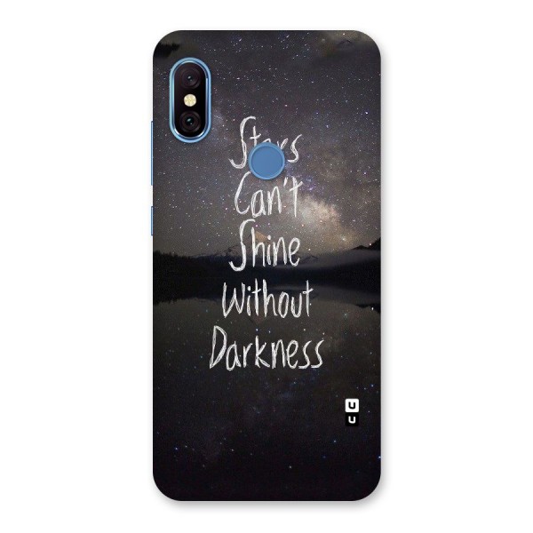 Stars Shine Back Case for Redmi Note 6 Pro