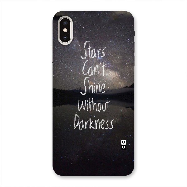 Stars Shine Back Case for iPhone XS Max