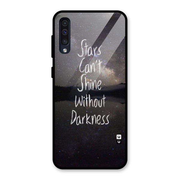 Stars Shine Glass Back Case for Galaxy A50s