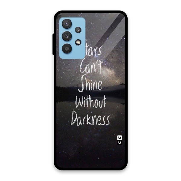 Stars Shine Glass Back Case for Galaxy M32 5G