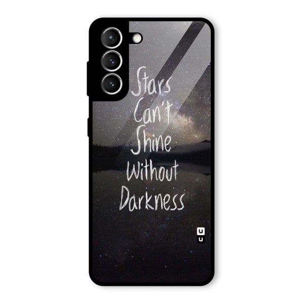 Stars Shine Glass Back Case for Galaxy S21 5G