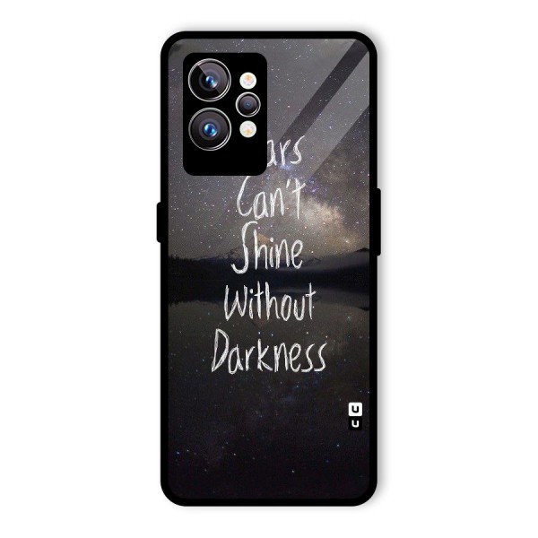 Stars Shine Glass Back Case for Realme GT2 Pro