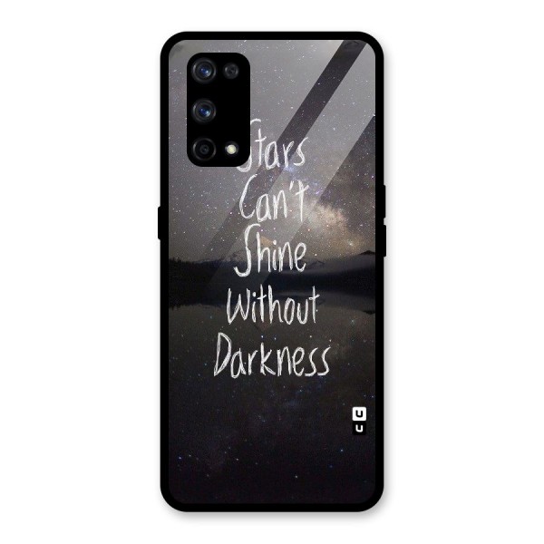 Stars Shine Glass Back Case for Realme X7 Pro