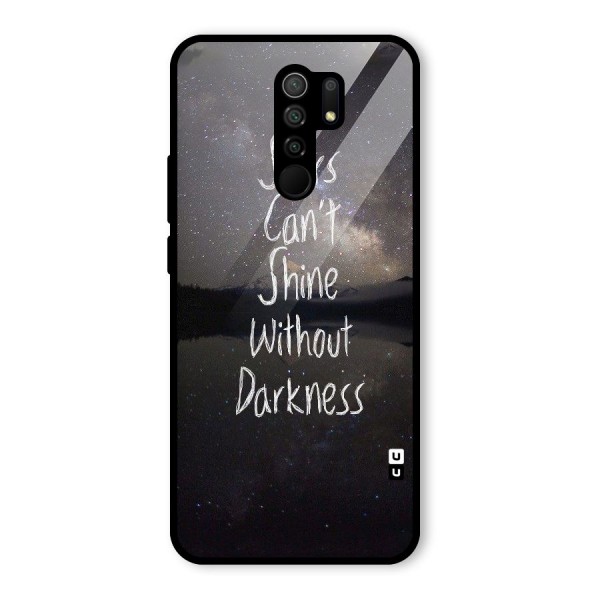 Stars Shine Glass Back Case for Redmi 9 Prime