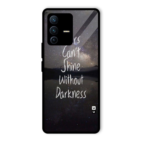 Stars Shine Glass Back Case for Vivo V23 Pro