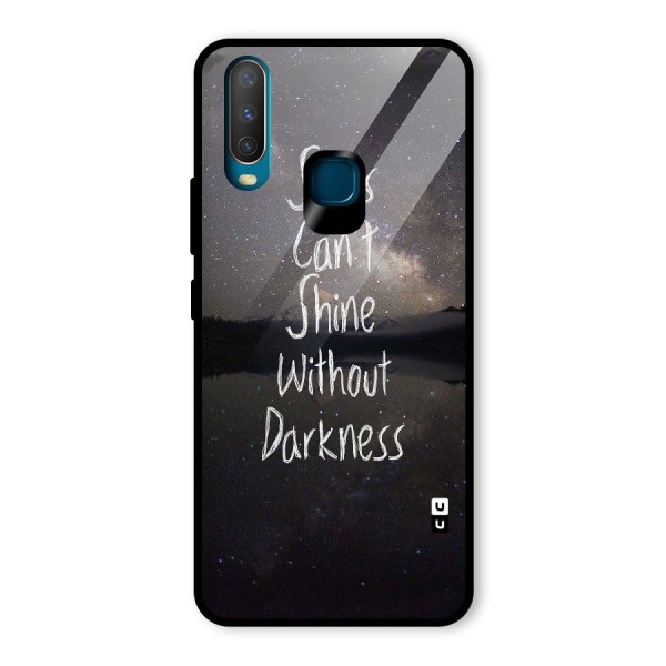 Stars Shine Glass Back Case for Vivo Y12