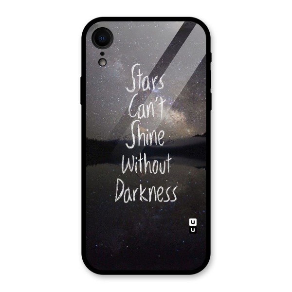 Stars Shine Glass Back Case for XR