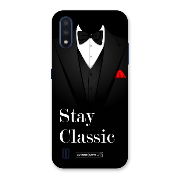 Stay Classic Back Case for Galaxy M01