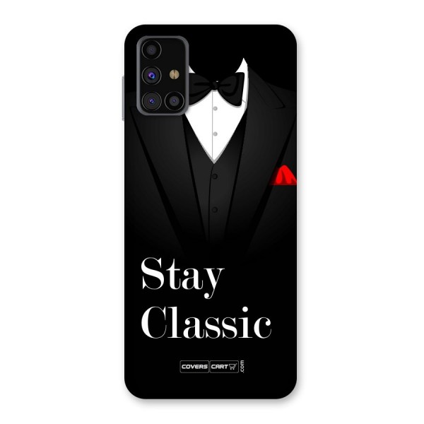 Stay Classic Back Case for Galaxy M31s