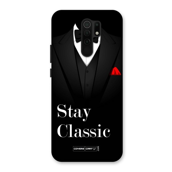 Stay Classic Back Case for Redmi 9 Prime