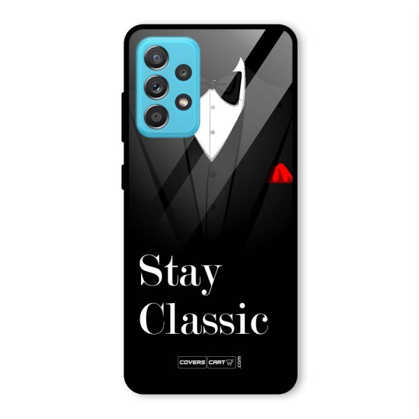 Stay Classic Glass Back Case for Galaxy A52s 5G