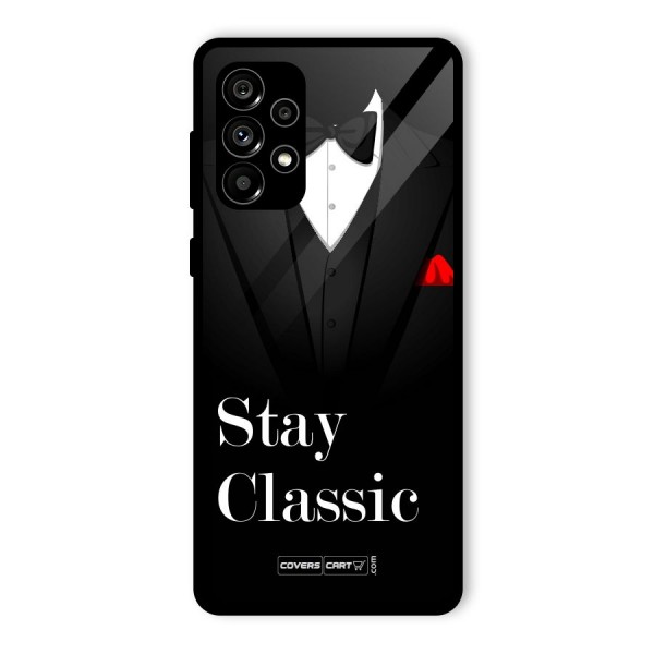 Stay Classic Glass Back Case for Galaxy A73 5G