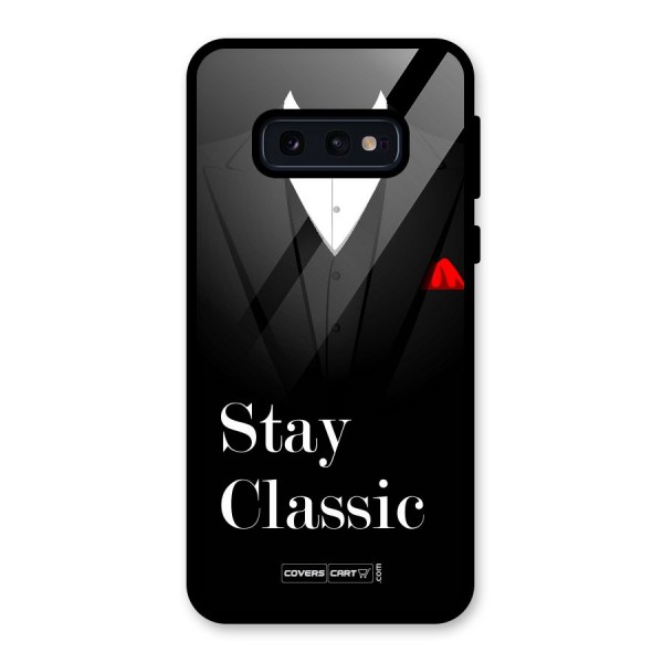 Stay Classic Glass Back Case for Galaxy S10e