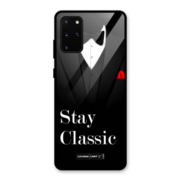 Stay Classic Glass Back Case for Galaxy S20 Plus