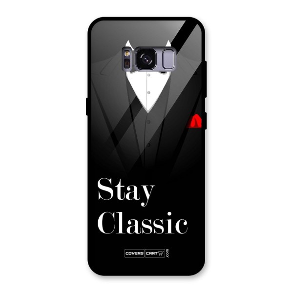 Stay Classic Glass Back Case for Galaxy S8