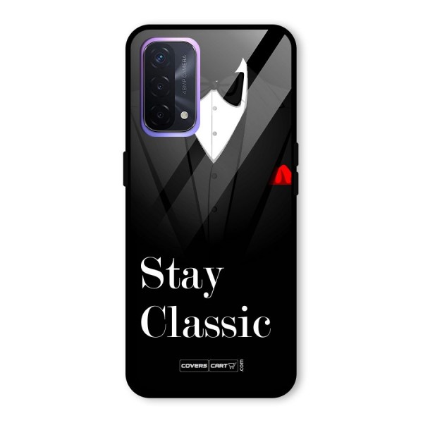 Stay Classic Glass Back Case for Oppo A74 5G