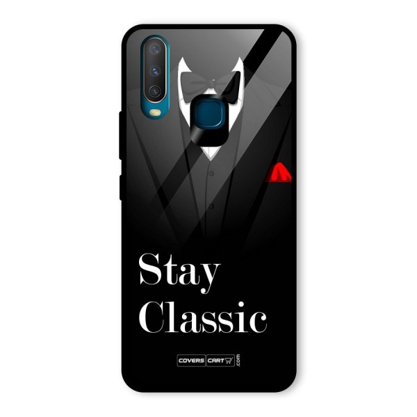 Stay Classic Glass Back Case for Vivo Y12