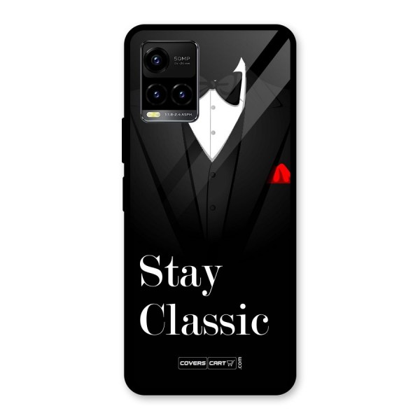 Stay Classic Glass Back Case for Vivo Y21 2021